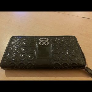 Coach grey wallet